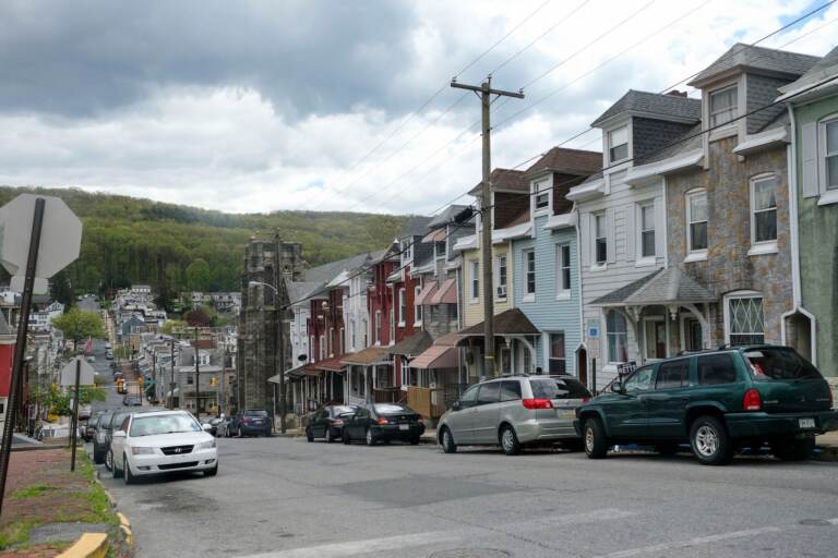 A street in Reading, Pa.