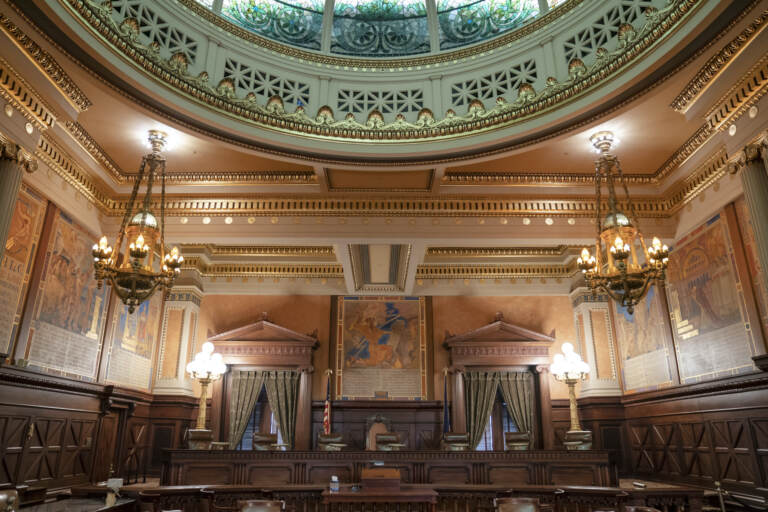 Inside the chambers of the Pa. Supreme Court