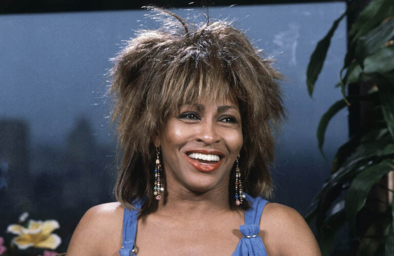Tina Turner smiling