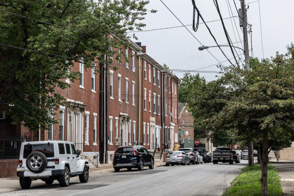 Rowhouses in Philadelphia’s Spring Garden neighborhood