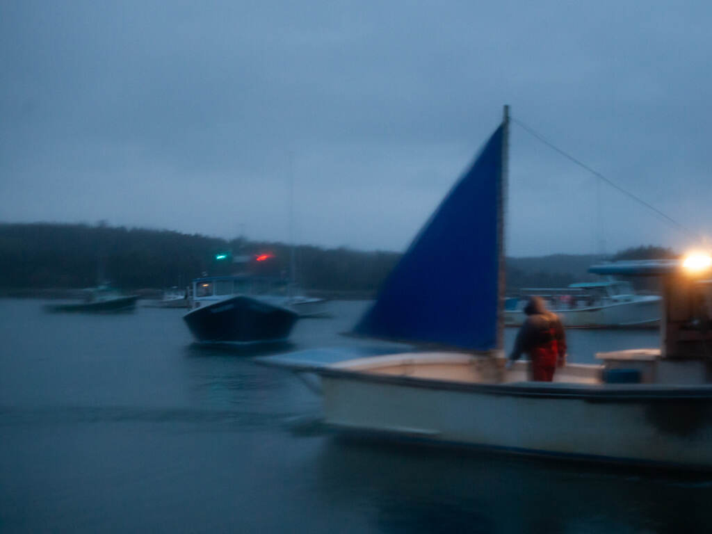 A boat is prepared for a day at sea