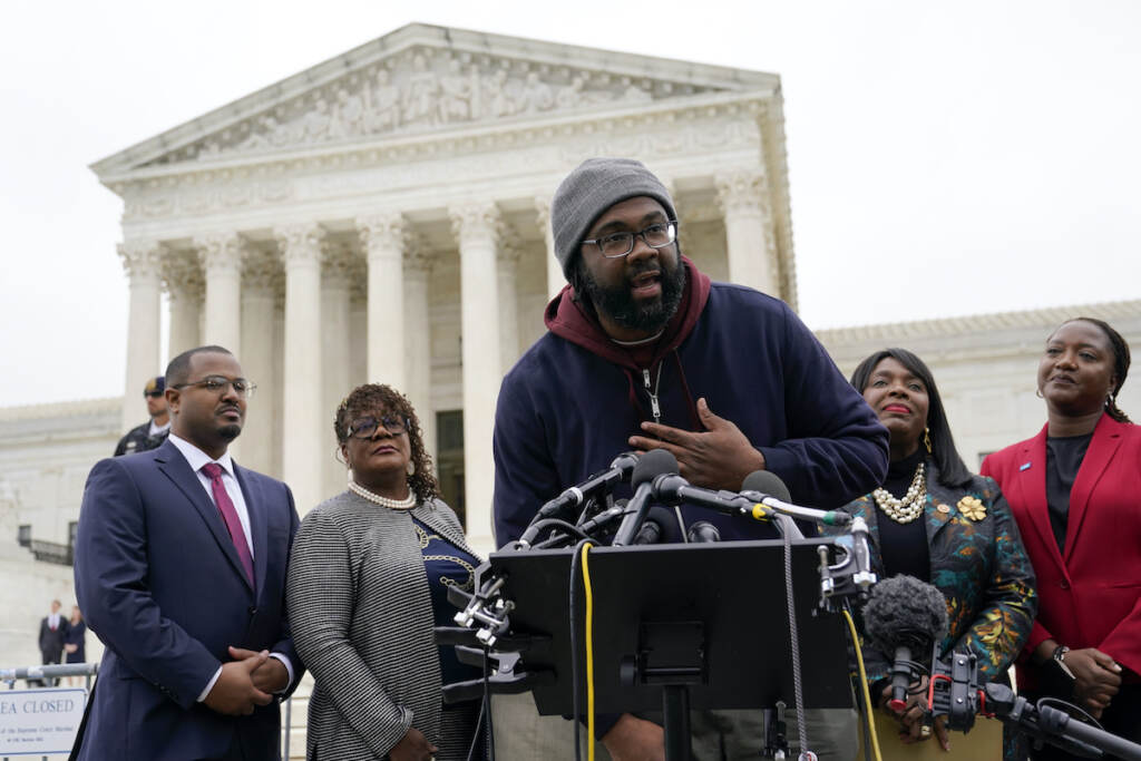 Evan Milligan, Deuel Ross, Letetia Jackson, Terri Sewell, Janai Nelson Evan Milligan, Deuel Ross, Letetia Jackson, Terri Sewell, Janai Nelson
