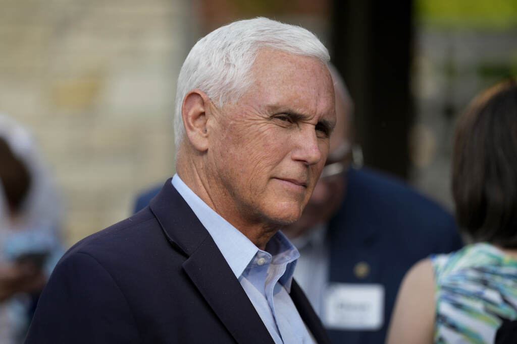 Election 2024 Pence Former Vice President Mike Pence
