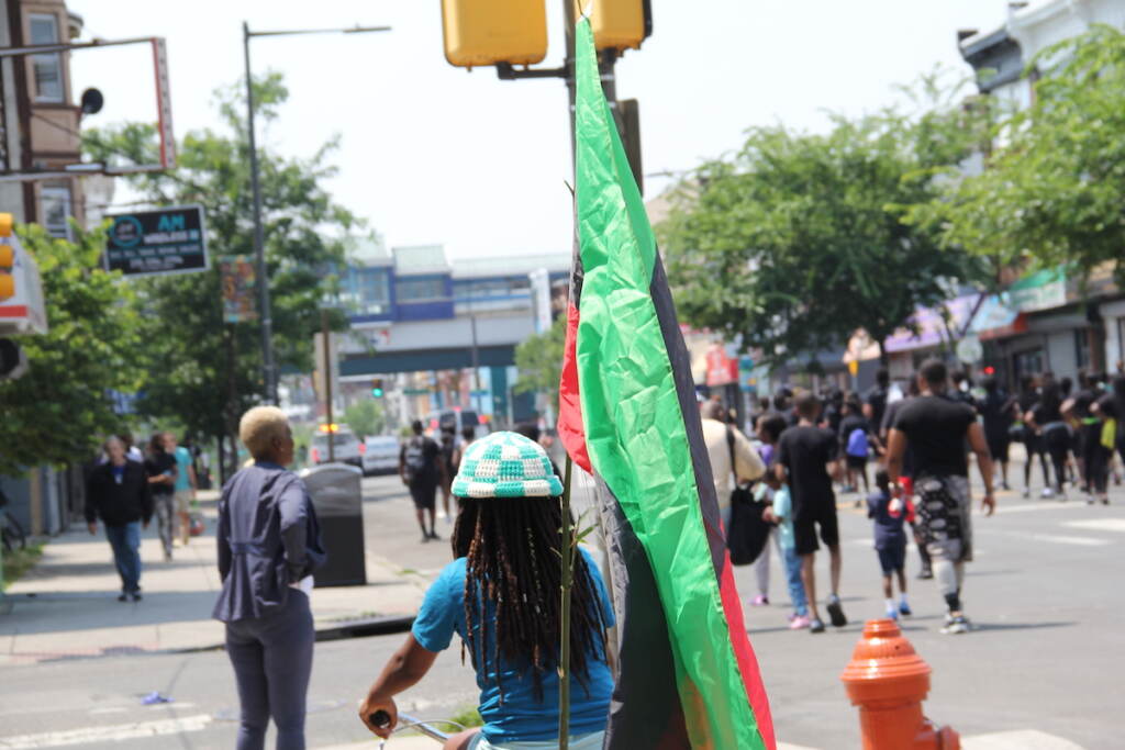 People celebrated their Black heritage on foot, and some on bikes, during Sunday's Juneteenth Parade and Festival