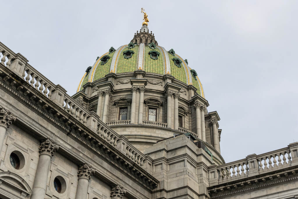 Ranunculus The Pa. Capitol building