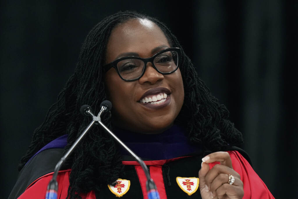 Justice Jackson Graduation Supreme Court Associate Justice Ketanji Brown Jackson