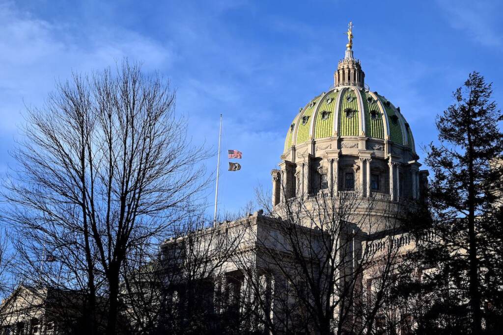 The Pennsylvania Capitol in Harrisburg The Pennsylvania Capitol in Harrisburg