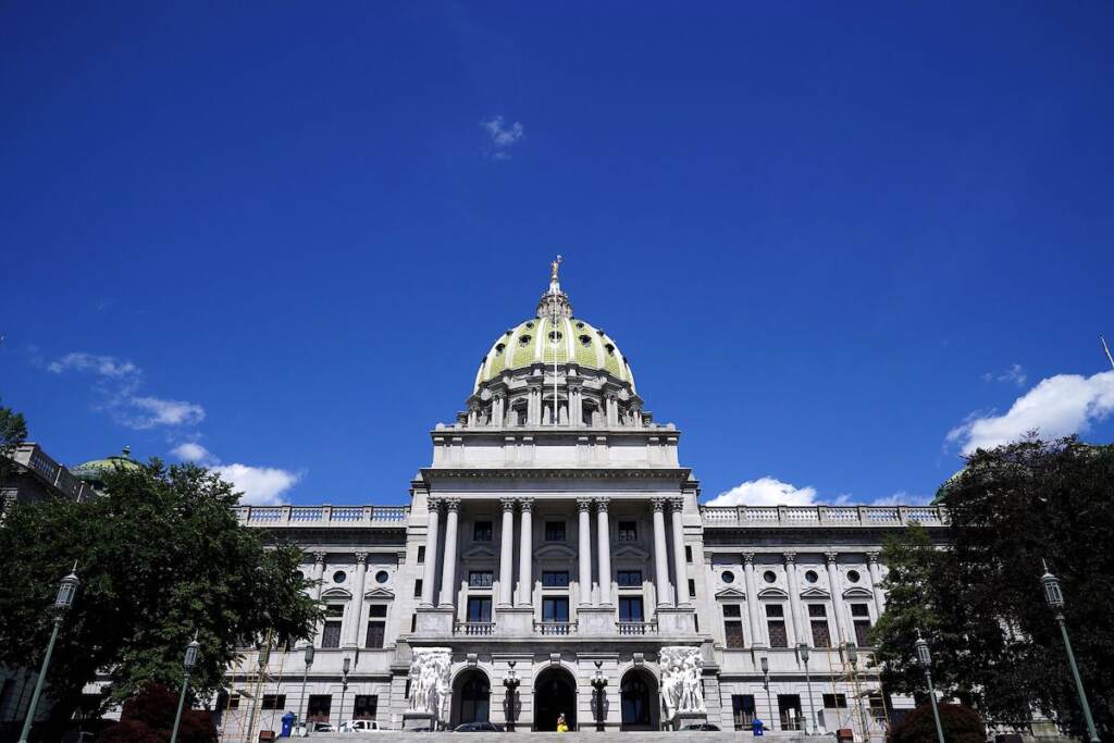 The Pennsylvania State Capitol in Harrisburg Pennsylvania State Capitol