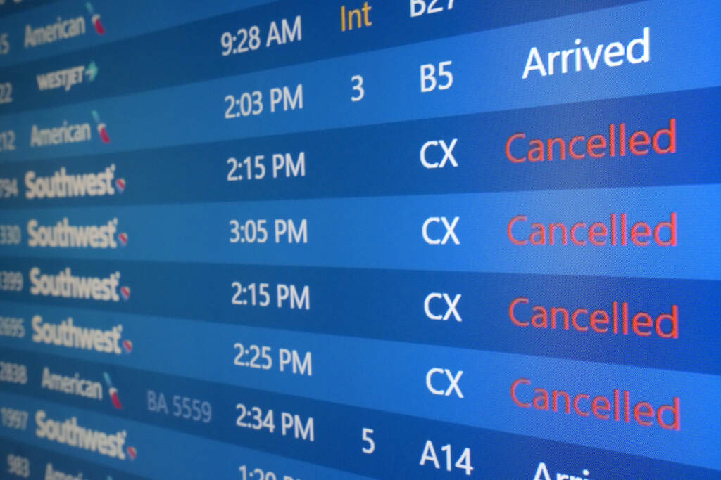 Flight Cancellations Explainer The list of Southwest Airlines flights