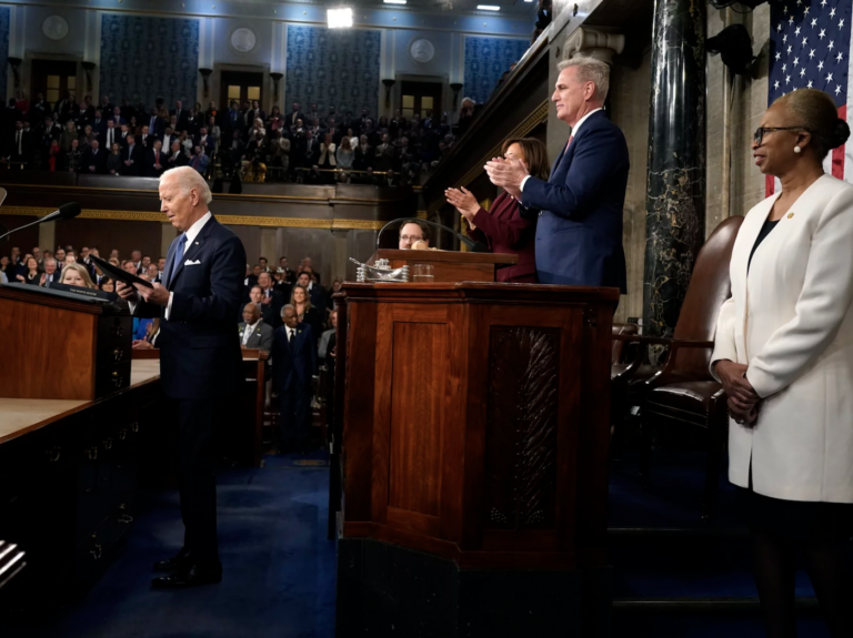 President Biden gives his State of the Union speech.