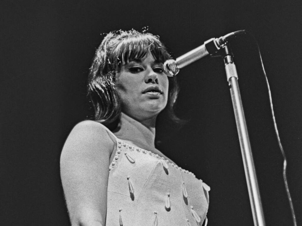 Astrud Gilberto Brazilian samba and bossa nova singer Astrud Gilberto, UK, 19th June 1965