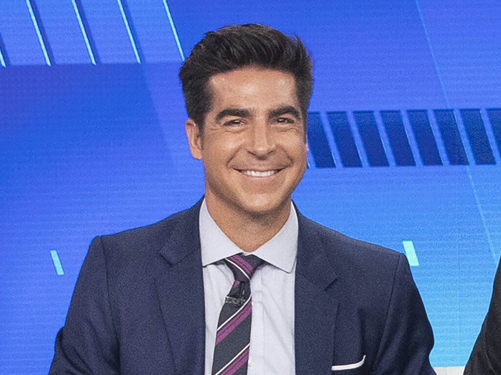 Katie Pavlich, Juan Williams, Jesse Watters, Terry Bradshaw, Dana Perino, and Greg Gutfeld, Terry Bradwashaw Jesse Watters appearing on Fox News
