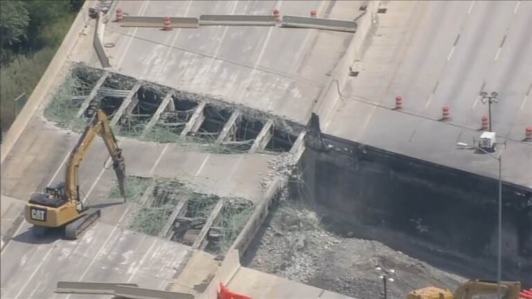 Construction on I-95