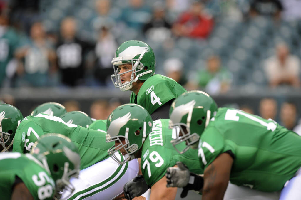 Packers Eagles Football in the first half of an NFL football game, Sunday, Sept. 12, 2010, in Philadelphia