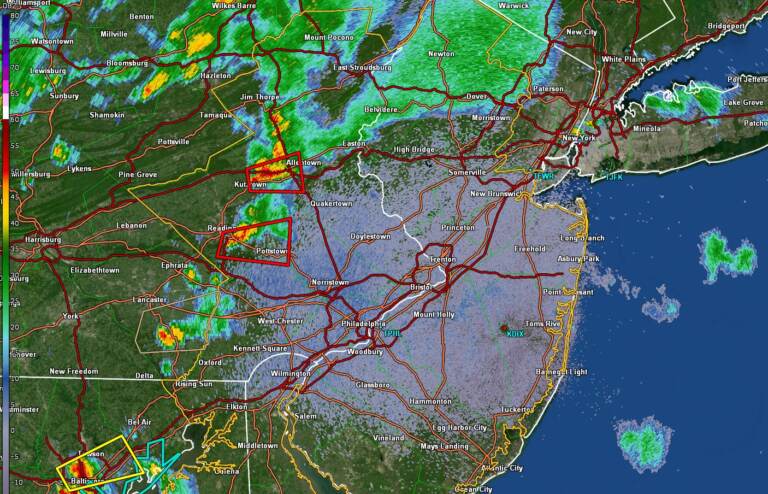 (NWS Mount Holly/ Twitter)