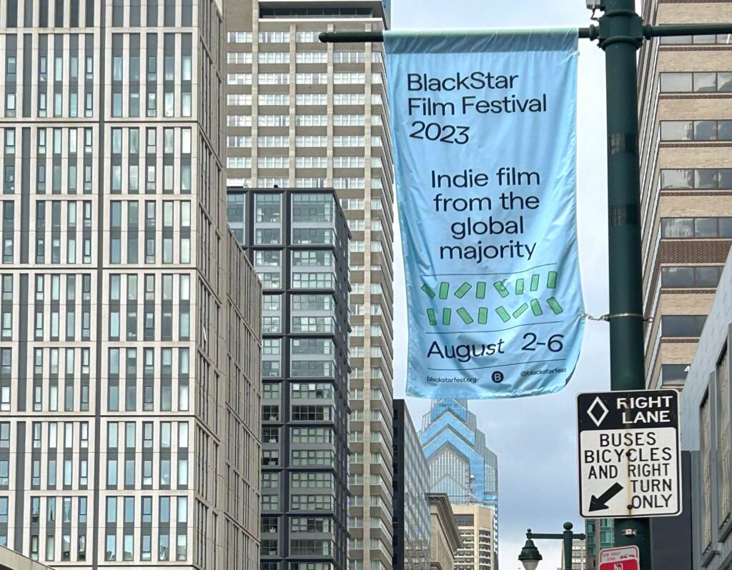 Banner for Blackstar film festival