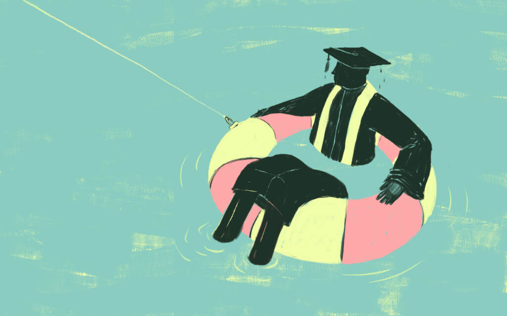 Student debt relief LA Johnson/NPR