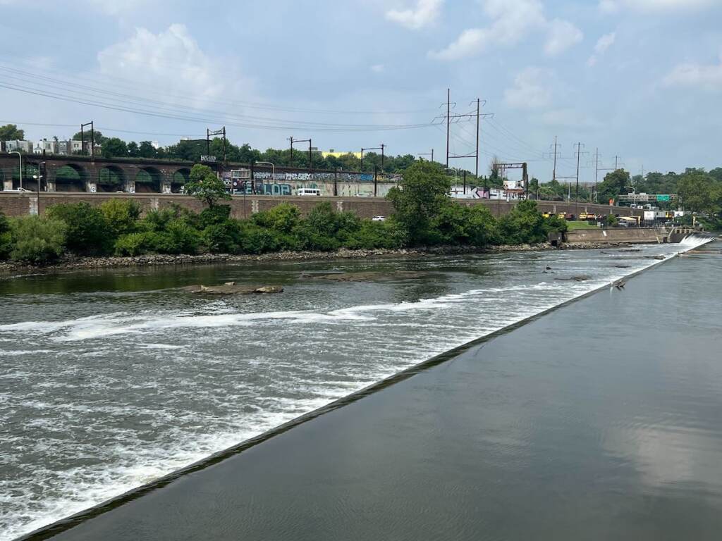 A view of the Schuylkill River