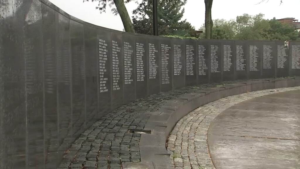13718926_083023-wpvi-corey-memorial-damaged-1230-video-vid Volunteers said they will have to raise money to pay for thousands of dollars in repairs after the recent vandalism. (6abc)