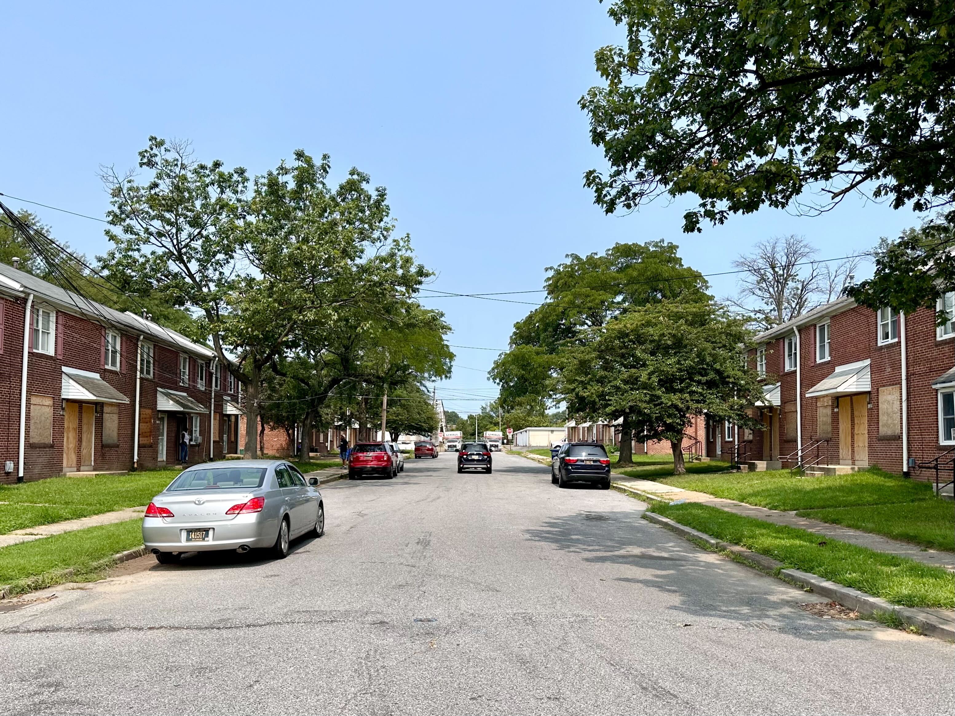 These are the complexes in Bower Street that are being considered for demolition and reconstruction