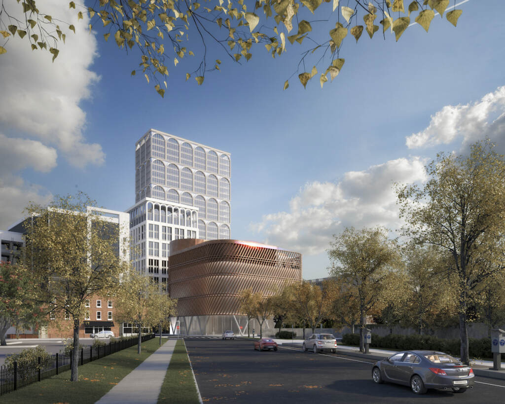 NRED_AAMP_Callow_Hill_POC The Family Court Building redevelopment will incorporate the African American Museum in Philadelphia’s (AAMP) relocation along with the Free Library of Philadelphia’s expansion and a 60,000 square foot Children and Family Center