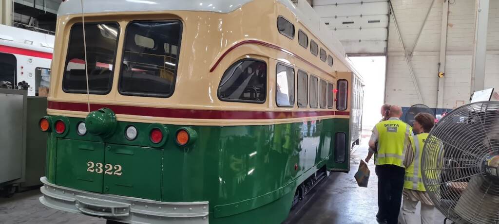 SEPTA PCC 6 SEPTA's Route 15 historic trolleys will return on Sept. 10. The vehicles will be ADA accessible and cost roughly $250,000 each to restore. (Provided courtesy of SEPTA)
