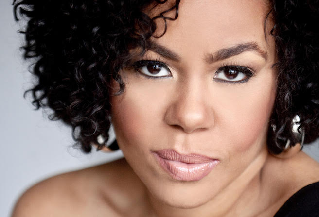 A close-up of Carol Riddick