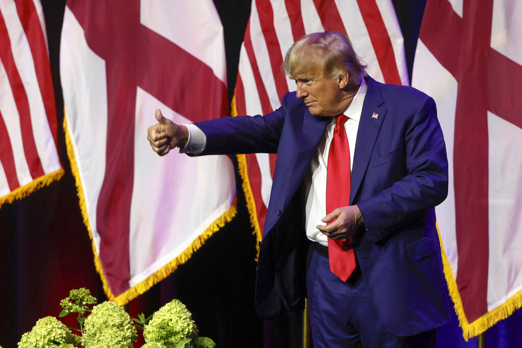 Election 2024 Trump Donald Trump onstage