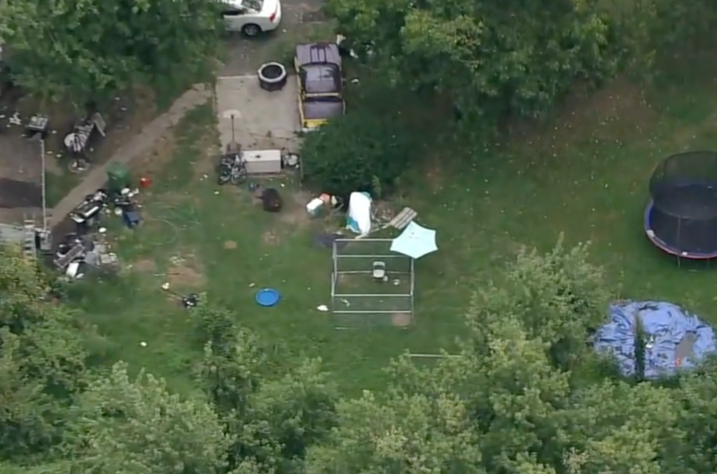evesham-nj Overview of a yard in Evesham