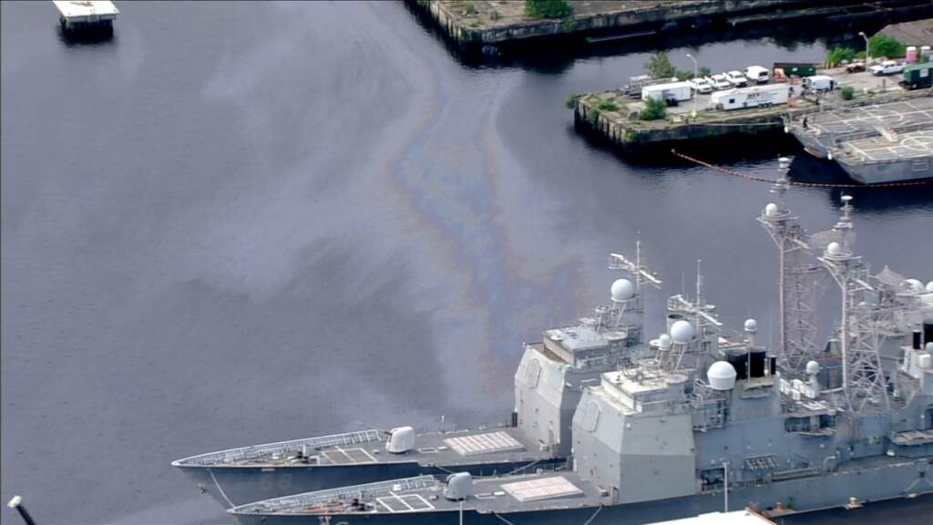 Oil spill