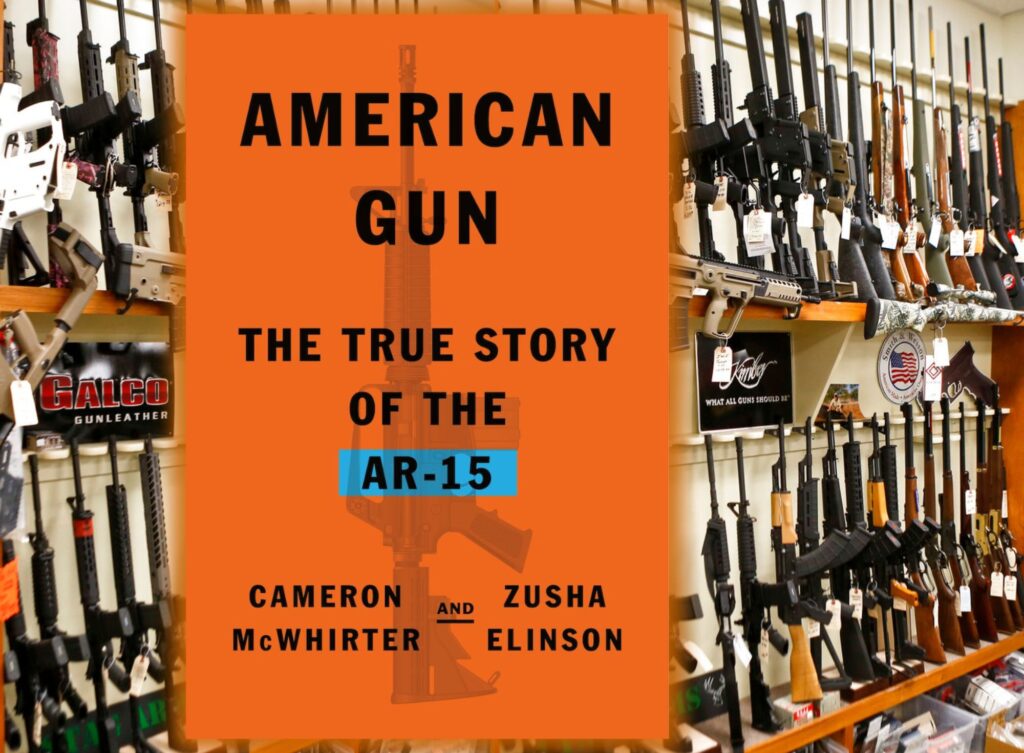 AMERICAN_GUN In this Thursday, March 1, 2018, photo a rack displaying various models of semi-automatic sporting rifles is shown at Duke's Sport Shop in New Castle, Pa. (AP Photo/Keith Srakocic)