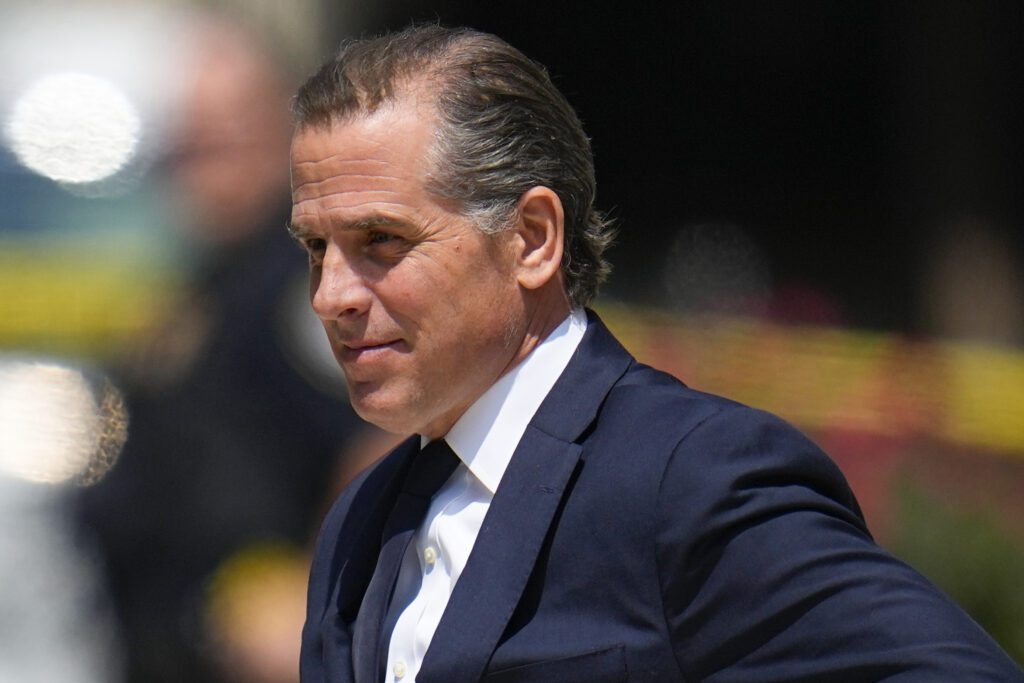 President Joe Biden's son Hunter Biden leaves after a court appearance, Wednesday, July 26, 2023, in Wilmington, Del. Attorney General Merrick Garland announced Friday, Aug. 11, he has appointed a special counsel in the Hunter Biden probe, deepening the investigation of the president's son ahead of the 2024 election