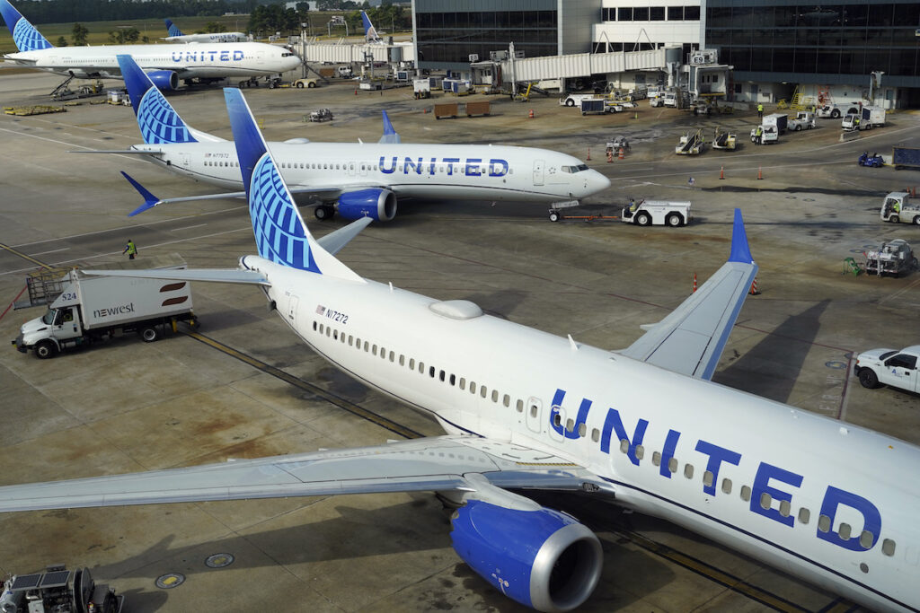 United plane File photo: A United Airlines plane is pushed from the gate at George Bush Intercontinental Airport, Aug. 11, 2023, in Houston.