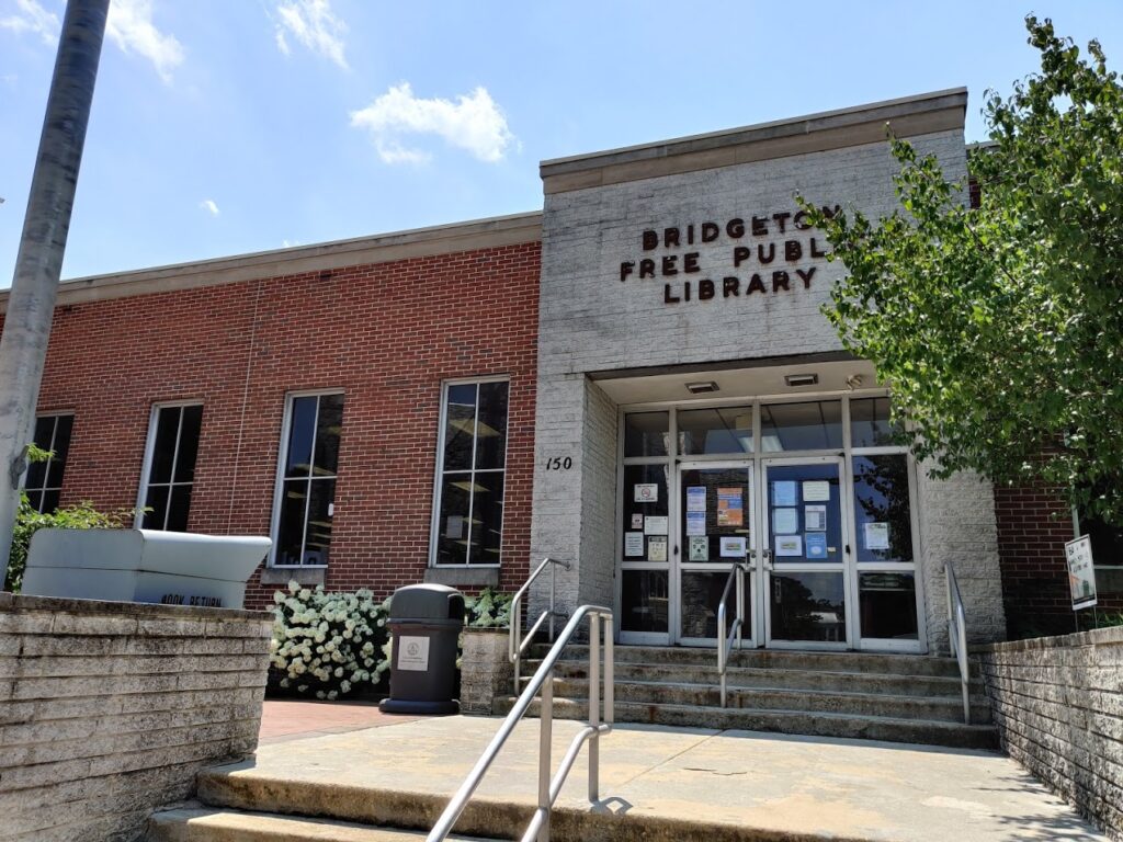 bridgeton-public-library-092923 The exterior of the Bridgeton Free Public Library