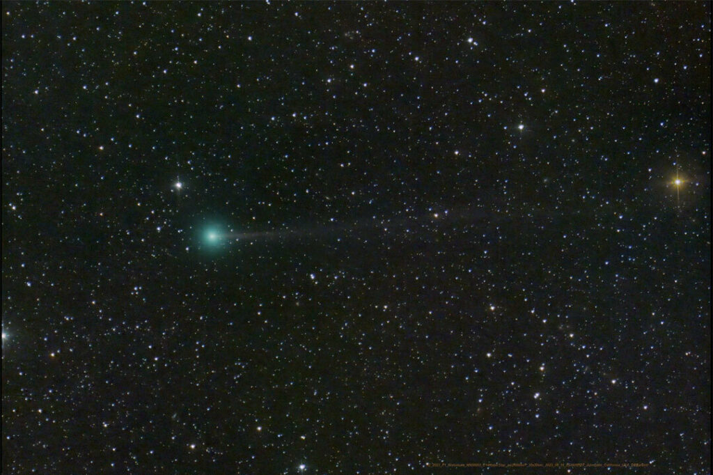 Meet the comet Nishimura. Meet the comet Nishimura.