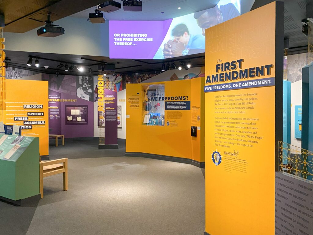 constitutioncenter-firstamendment-10-scaled The new First Amendment Gallery at the National Constitution Center in Philadelphia