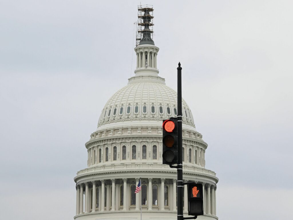 Government funding runs out at the end of the day on Sept. 30, meaning many federal government services will halt until funding resumes. U.S. Capitol building