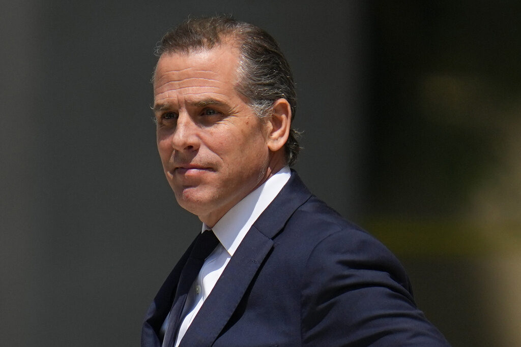 Hunter Biden A close-up of Hunter Biden