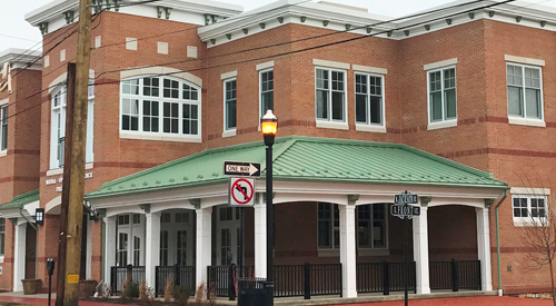 The exterior of the Media-Upper Providence Free Library