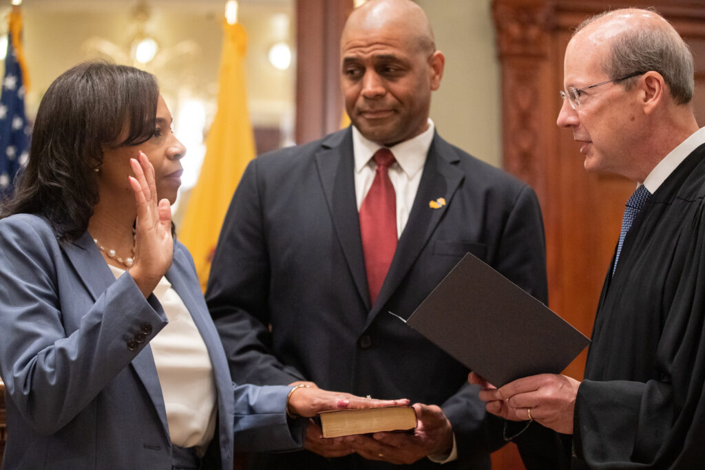 tahesha-way-swearing-in-nj-gov Tahesha Way getting sworn in
