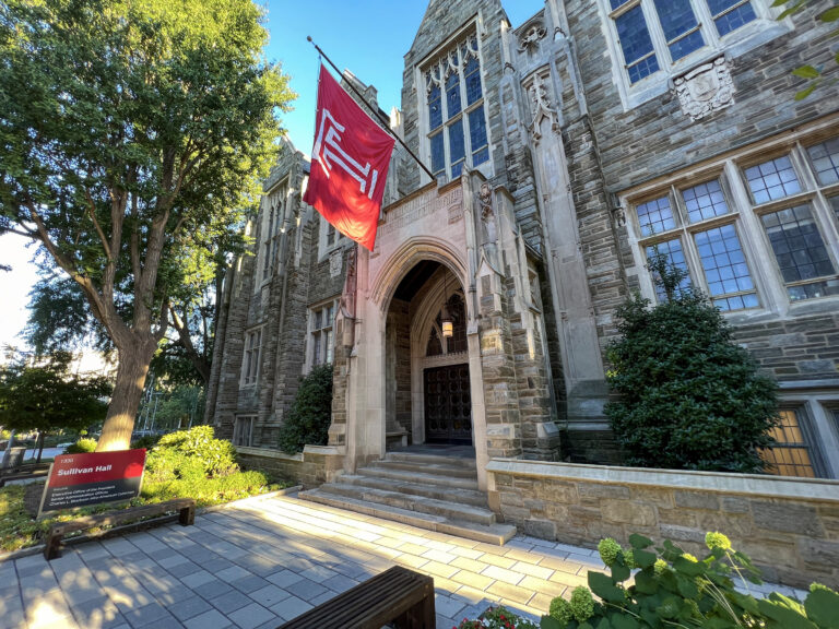 Temple University in North Philadelphia