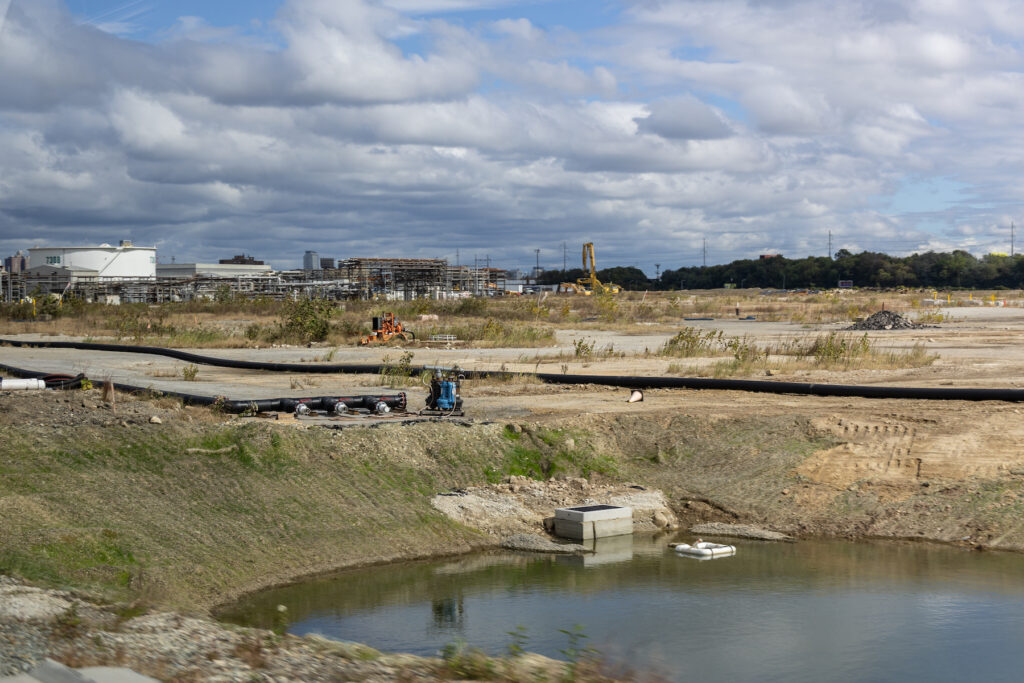 10 16 2023 k paynter ceremonial groundbreaking bellwether district philadelphia-16 The former site of the PES Refinery