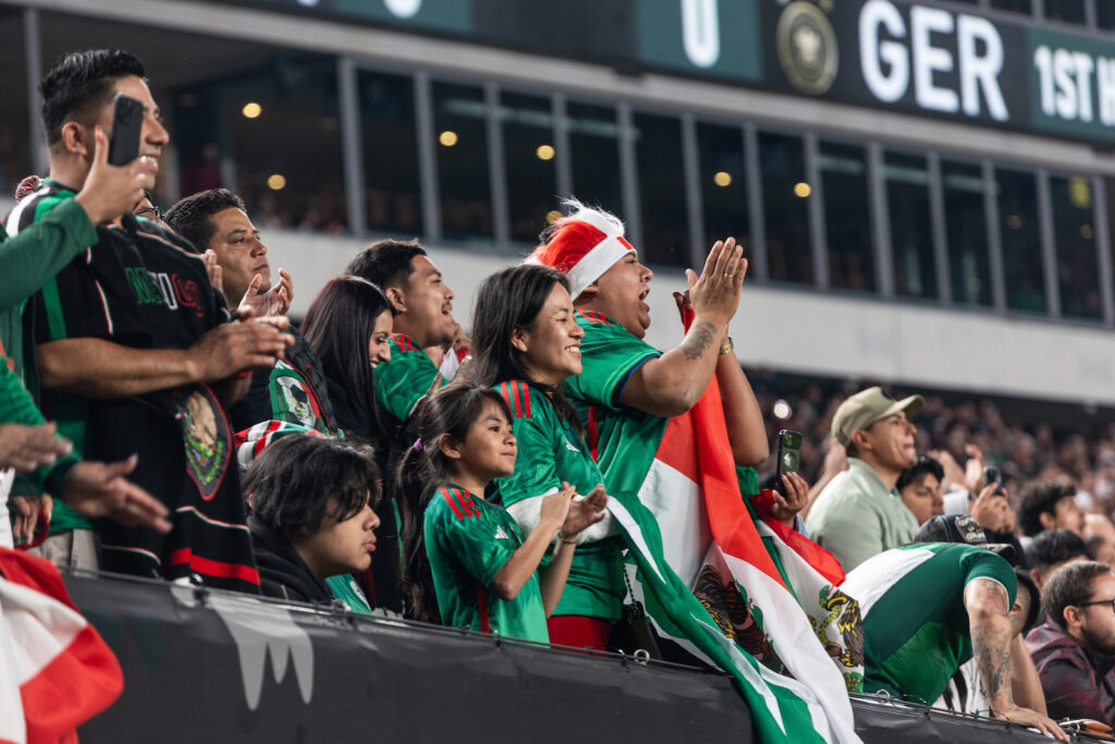 Fans of the Mexico National Team descended on Lincoln Financial Field in Philadelphia to cheer their team on Oct. 17, 2023.