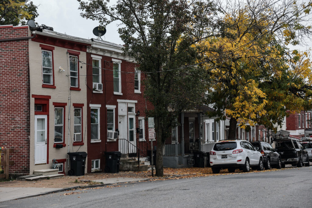 Rowhouses in Wilmington