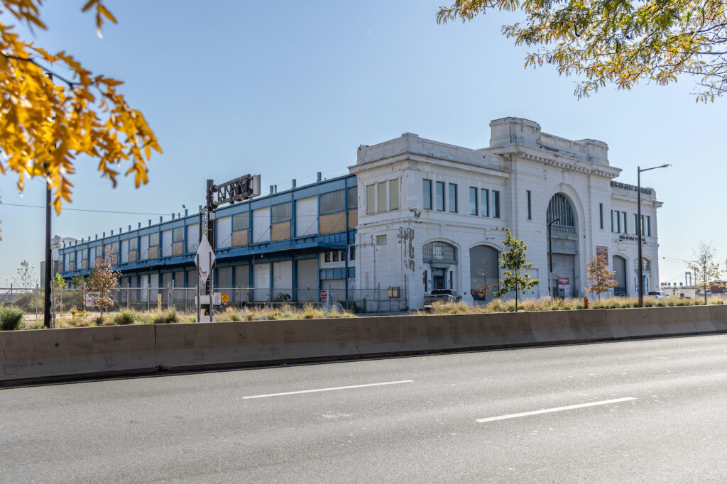 Large abandoned building