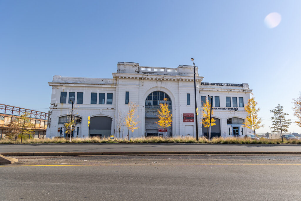 Large abandoned building
