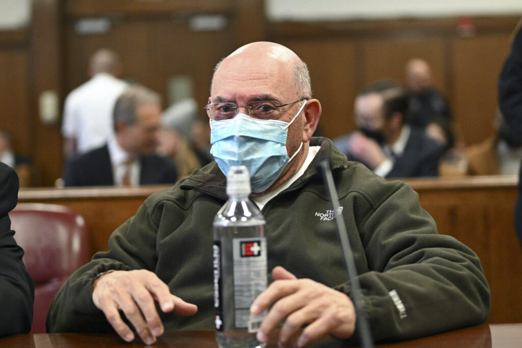 Trump Fraud Lawsuit File photo: Former Trump Organization chief financial officer Allen Weisselberg appears during his sentencing hearing in Manhattan Supreme Court, Jan. 10, 2023, in New York.