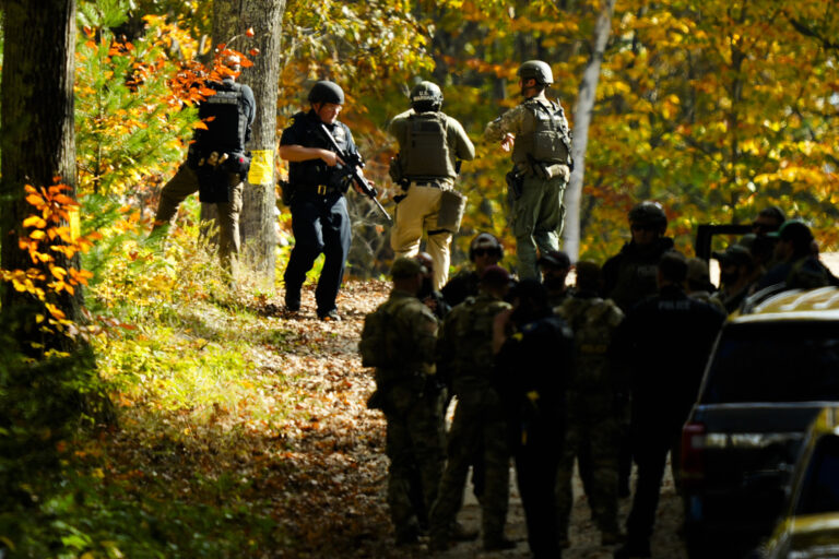 Law enforcement in the woods in Maine