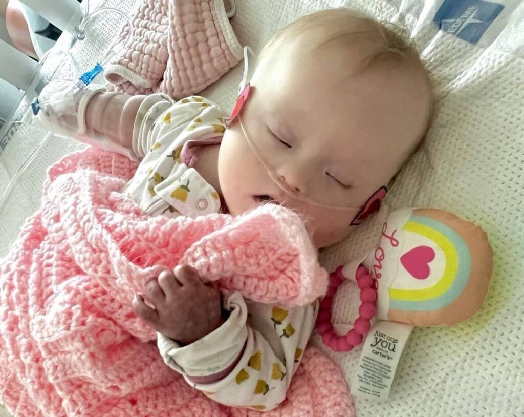 Bradley RSV Newborn baby in the hospital