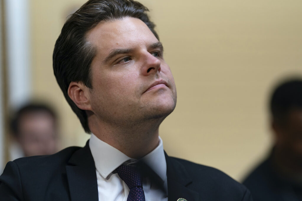Matt Gaetz appears before the House Rules Committee Matt Gaetz appears before the House Rules Committee